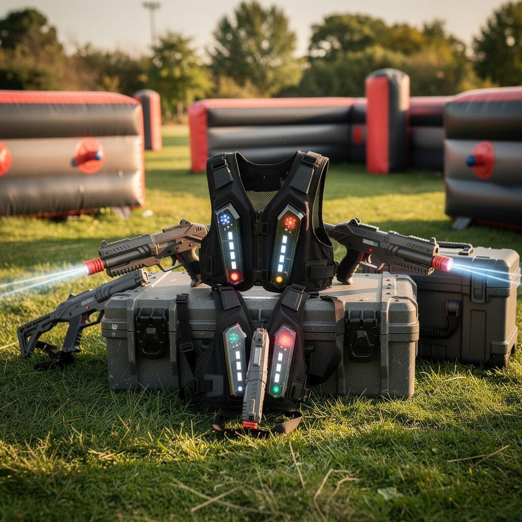 Mobiles Lasertag Event mit deutschlandweiter Anreise – OUTGUN Lasertag